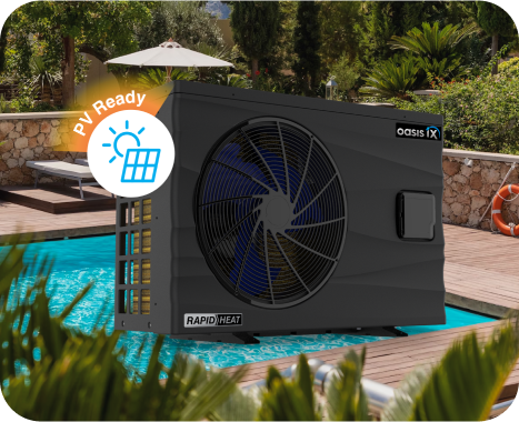 Beat the cold and swim all year round with an Oasis Heat Pump!