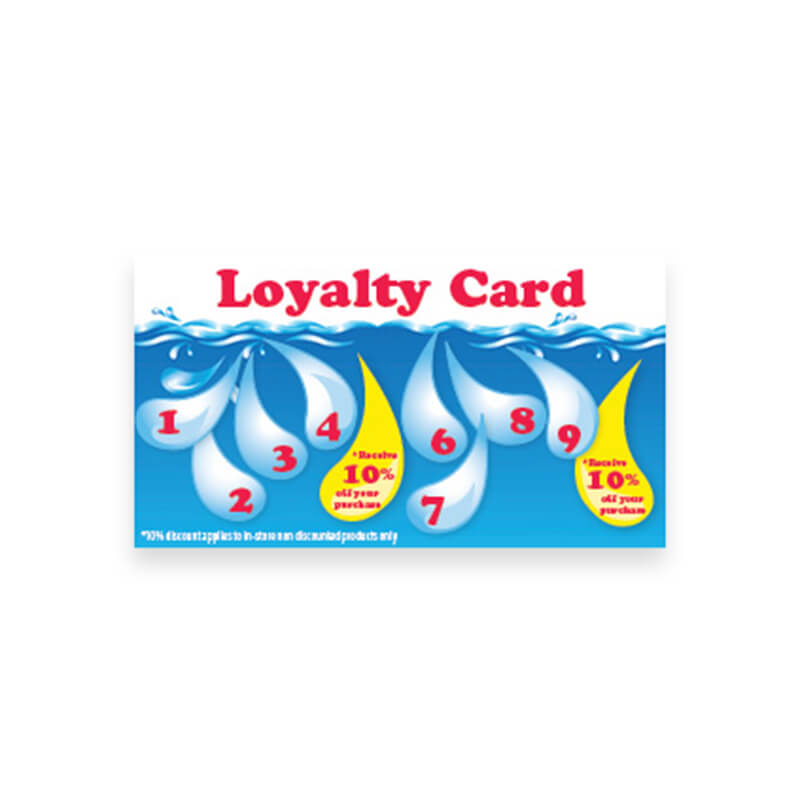 GET YOUR IN-STORE LOYALTY CARD AND SAVE 10%
